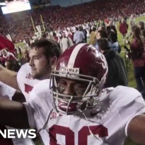 Ex-Alabama football player faces charges after wearing makeup and wigs to impersonate NFL players