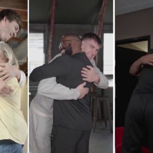 Good News: NBA players get surprise visits from their childhood heroes