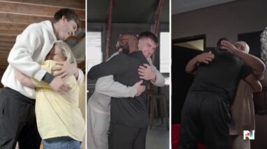 Good News: NBA players get surprise visits from their childhood heroes