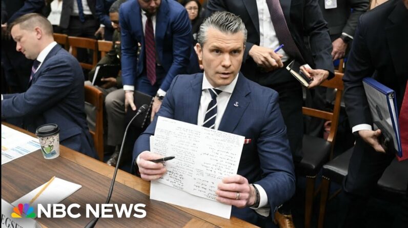 Hegseth calls Democrats the 'biggest adversary’ in the Iran war