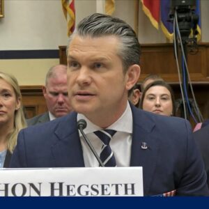 Hegseth grilled by lawmakers as Pentagon says Iran war costs reach $25B