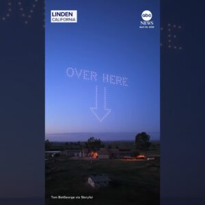 Homeowner uses drones to direct lost delivery drivers