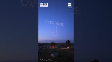 Homeowner uses drones to direct lost delivery drivers