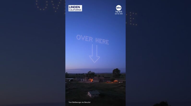 Homeowner uses drones to direct lost delivery drivers