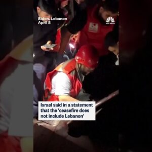 Israel says Iran ceasefire 'does not include Lebanon'