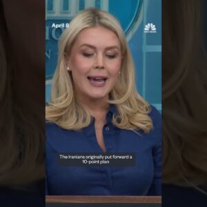 White House says Trump threw Iran's original 10-point plan 'in the garbage'