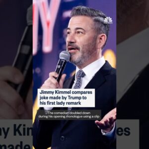 Jimmy Kimmel compares joke made by Trump to his first lady remark
