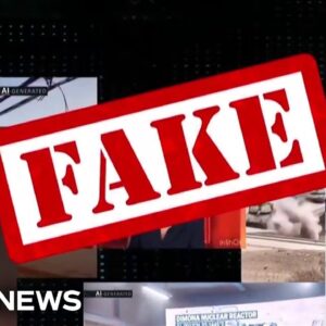 Experts sound alarm as new AI-generated videos of Iran war spread across social media