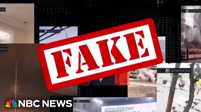 Experts sound alarm as new AI-generated videos of Iran war spread across social media