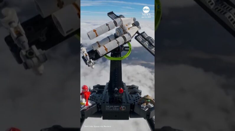 LEGO set takes world record after being launched into stratosphere
