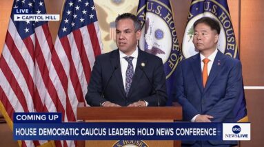 LIVE: House Democratic caucus leaders hold news conference