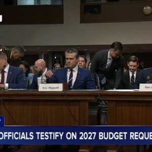 LIVE: Secretary Hegseth testifies on 2027 Pentagon budget request