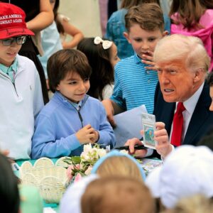LIVE: Trump participates in the White House Easter Egg Roll | NBC News