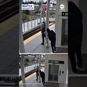 Man accused of attempting to push stranger in front of train