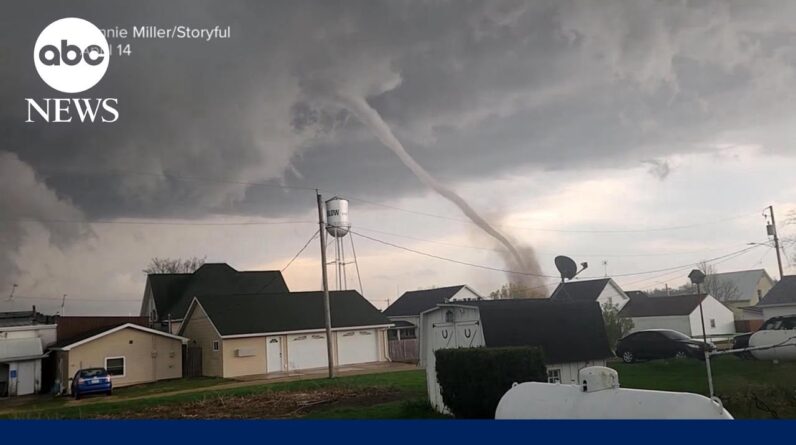 Dozens of tornado warnings across multiple states as life-threatening storms strike