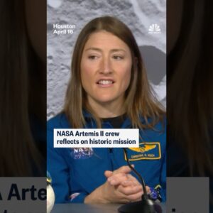 NASA Artemis II crew reflects on historic mission