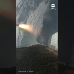 NASA releases new footage of Artemis II launch