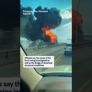 One dead after explosion below Panama Canal bridge