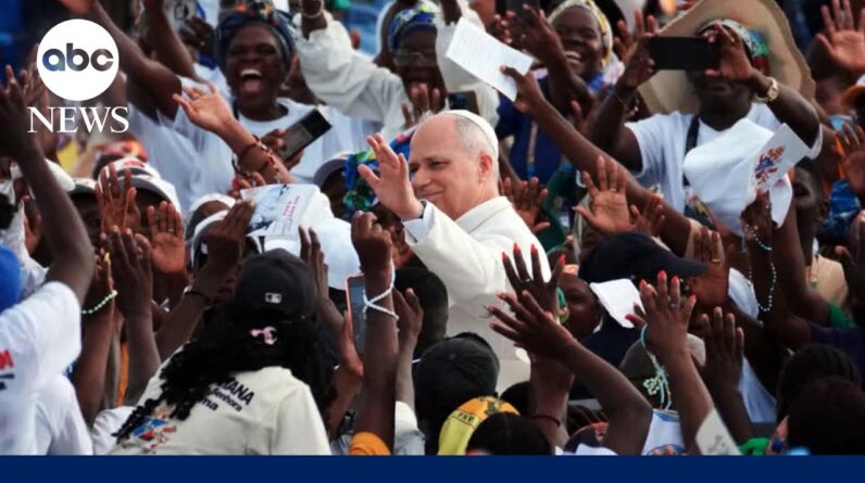 Pope Leo's historic and poignant trip to Africa