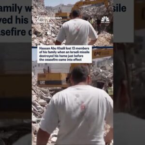 Pre-ceasefire missile kills Lebanese man’s whole family