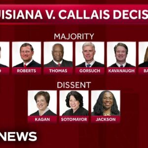 Supreme Court rules 2024 Louisiana redistricting map is unconstitutional