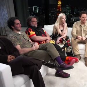 Previewing ‘The Super Mario Galaxy Movie’ with the cast