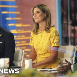 Savannah Guthrie makes emotional return to 'TODAY'
