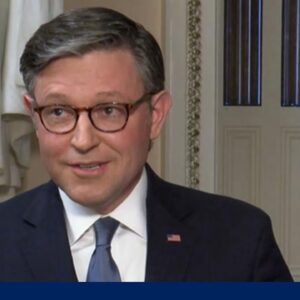 Speaker Johnson talks after House passes DHS funding bill