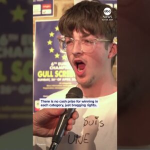 Squakers face off at annual seagull screeching contest