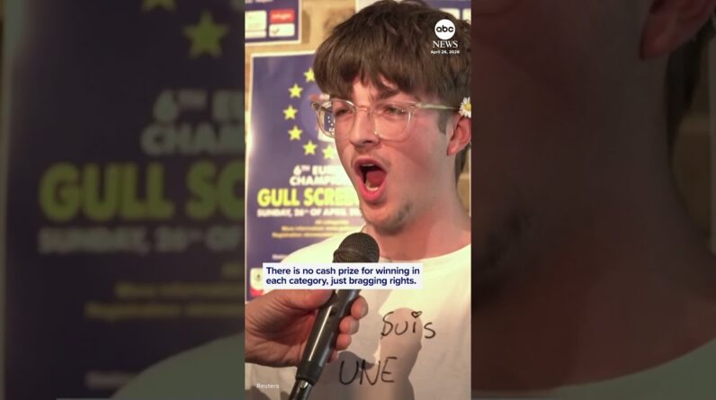 Squakers face off at annual seagull screeching contest