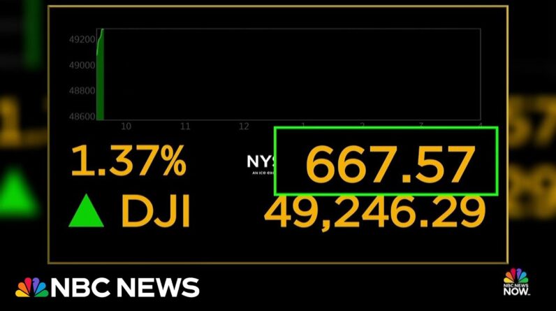 Stocks surge and oil prices plummet after Strait of Hormuz opens