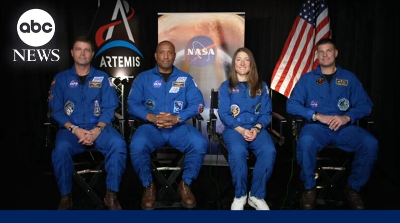 Artemis II astronauts describe reentry to Earth, splashdown to David Muir