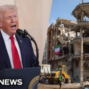 Trump says U.S. 'nearing completion' of its strategic objectives in Iran