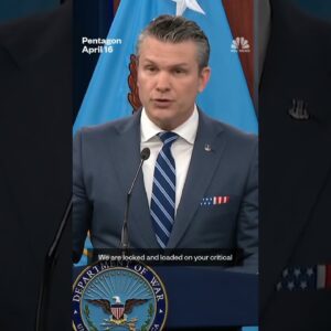 U.S. is 'locked and loaded' amid Strait of Hormuz blockade