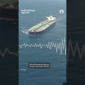Video shows U.S. enforcing its Strait of Hormuz blockade