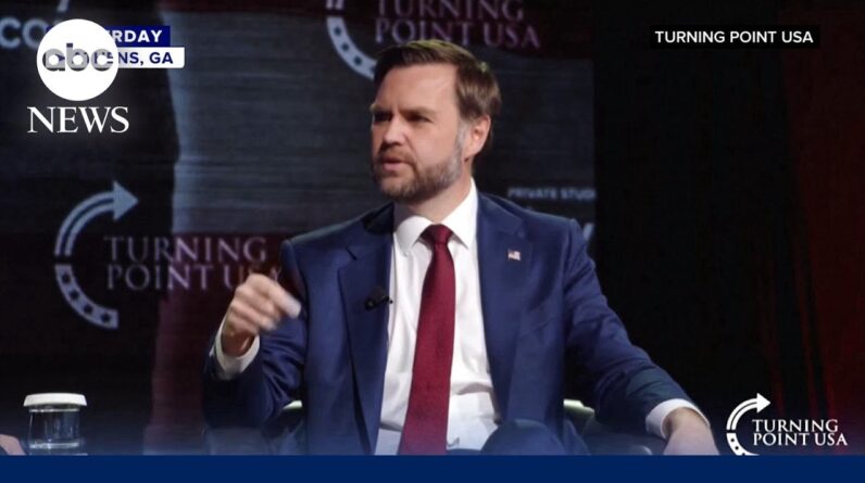 VP Vance heckled at Turning Point USA event