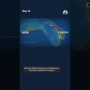 Stranded Bahamian passengers rescued after plane crashes in the Atlantic Ocean