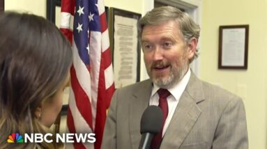 Thomas Massie calls his primary 'a national referendum' as he faces Trump-backed challenger