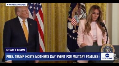 President Trump hosts Mother’s Day event for military families at the White House: LIVE
