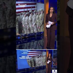 Army cuts training as service is short billions of dollars