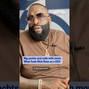 Big yachts and calls with mom: What fuels Rick Ross as a CEO