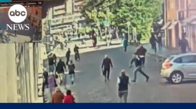 Bystanders tackle car-ramming driver in Modena, Italy