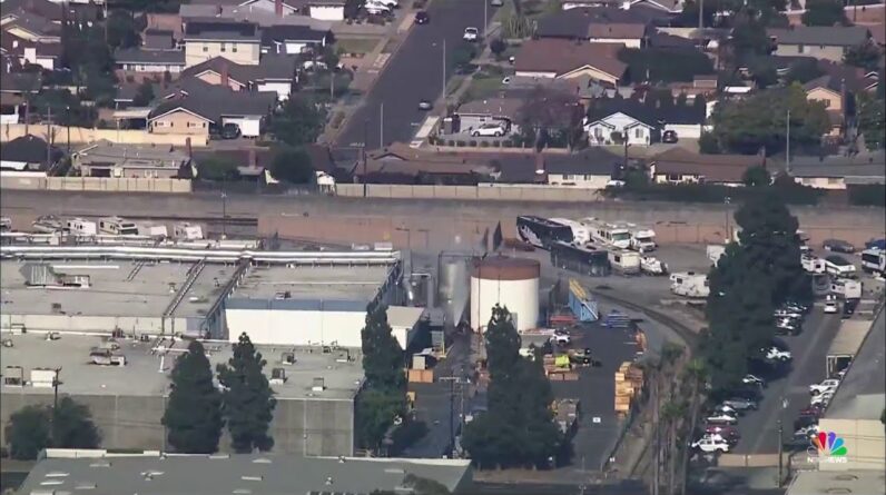 California crews race to avoid toxic chemical tank explosion