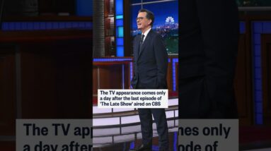 Colbert returns to late night to host public access program
