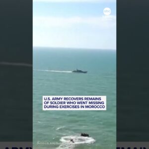 Army recovers remains of soldier who went missing during exercises in Morocco