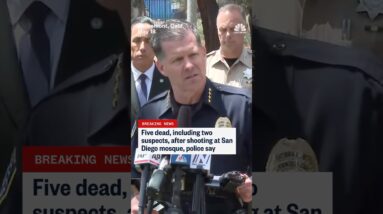 Five dead, including two suspects, after shooting at San Diego mosque, police say