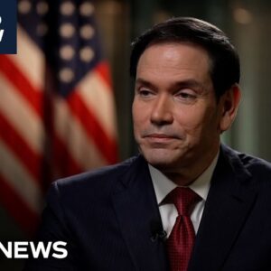 Extended Interview: Tom Llamas sits down with Secretary of State Marco Rubio