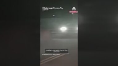 Driver nearly hits child after speeding by school bus
