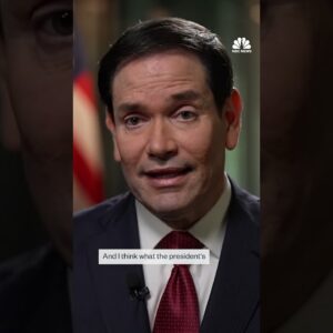 Sec. Rubio defends Trump's comment about concern over Americans' financial pressures