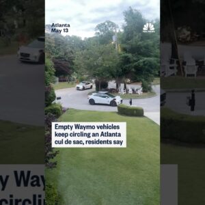 Empty Waymo vehicles keep circling an Atlanta cul de sac, residents say